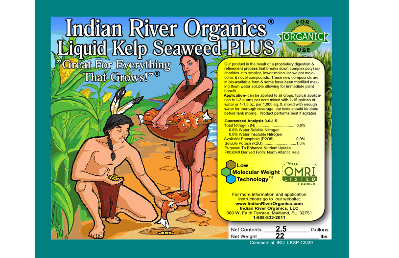 Liquid Kelp Seaweed PLUS 5 Gallon Best Value Pack (2 x 2.5 gallon bottles)